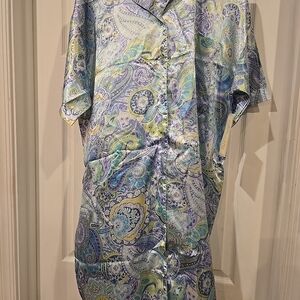 Audrey Lane Elegant Paisley Women's Pajama Set